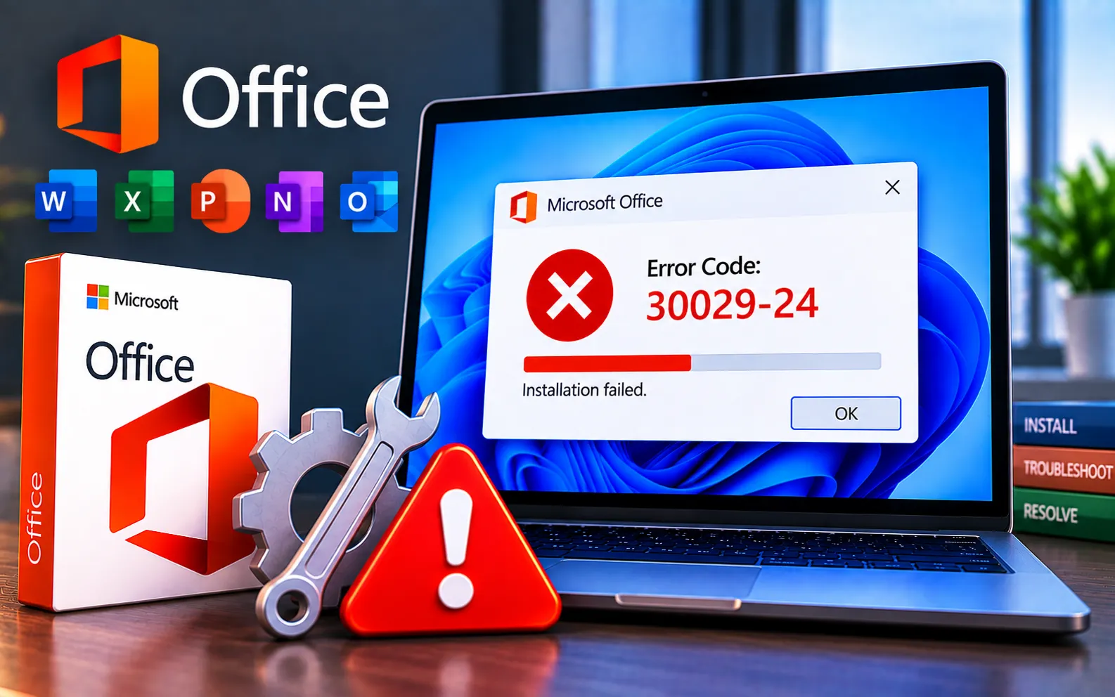 Microsoft Office Error Code 30029-24 fix